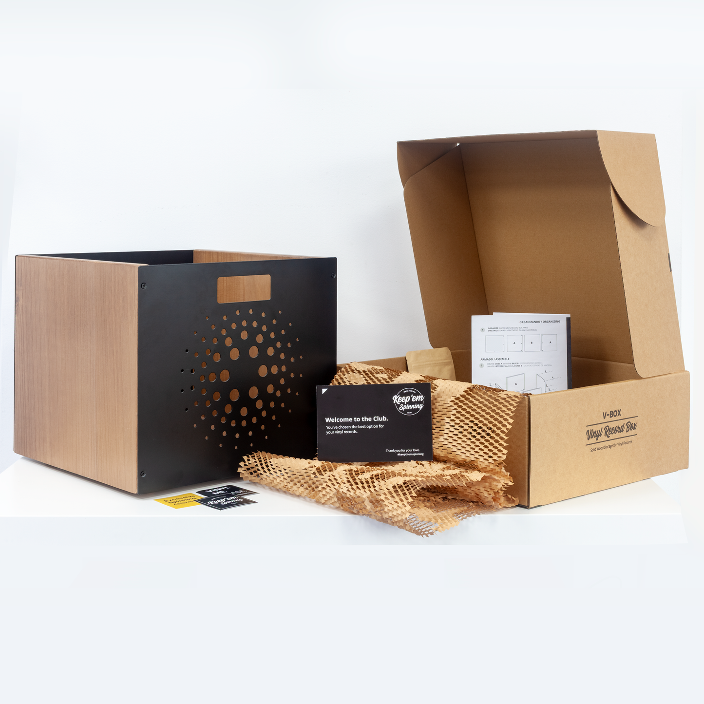 Vinyl Record Box Orbit x5