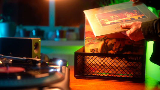 almacenar tus discos de vinilo