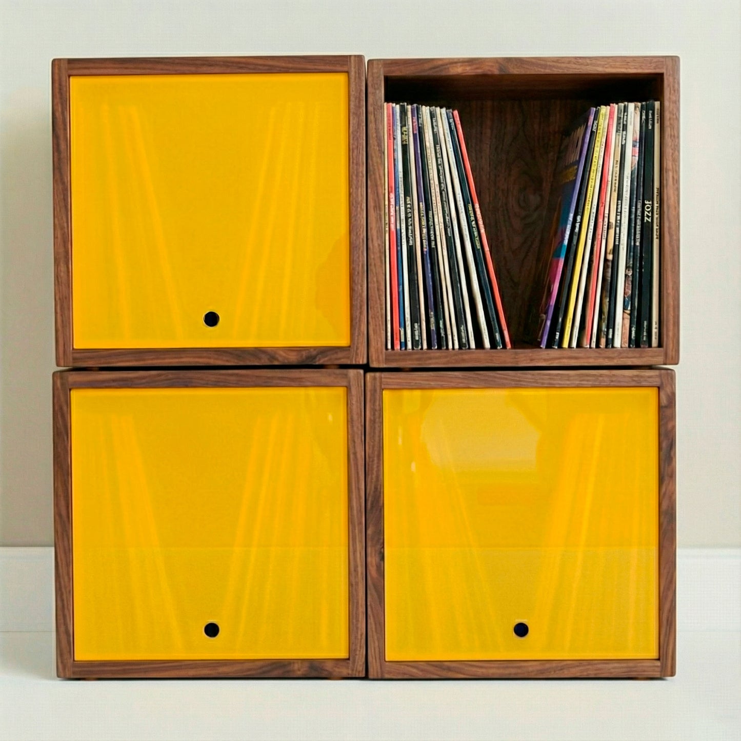 Vinyl Modular x4 - Sistema Modular de Almacenamiento para Vinilos (200+ LPs)