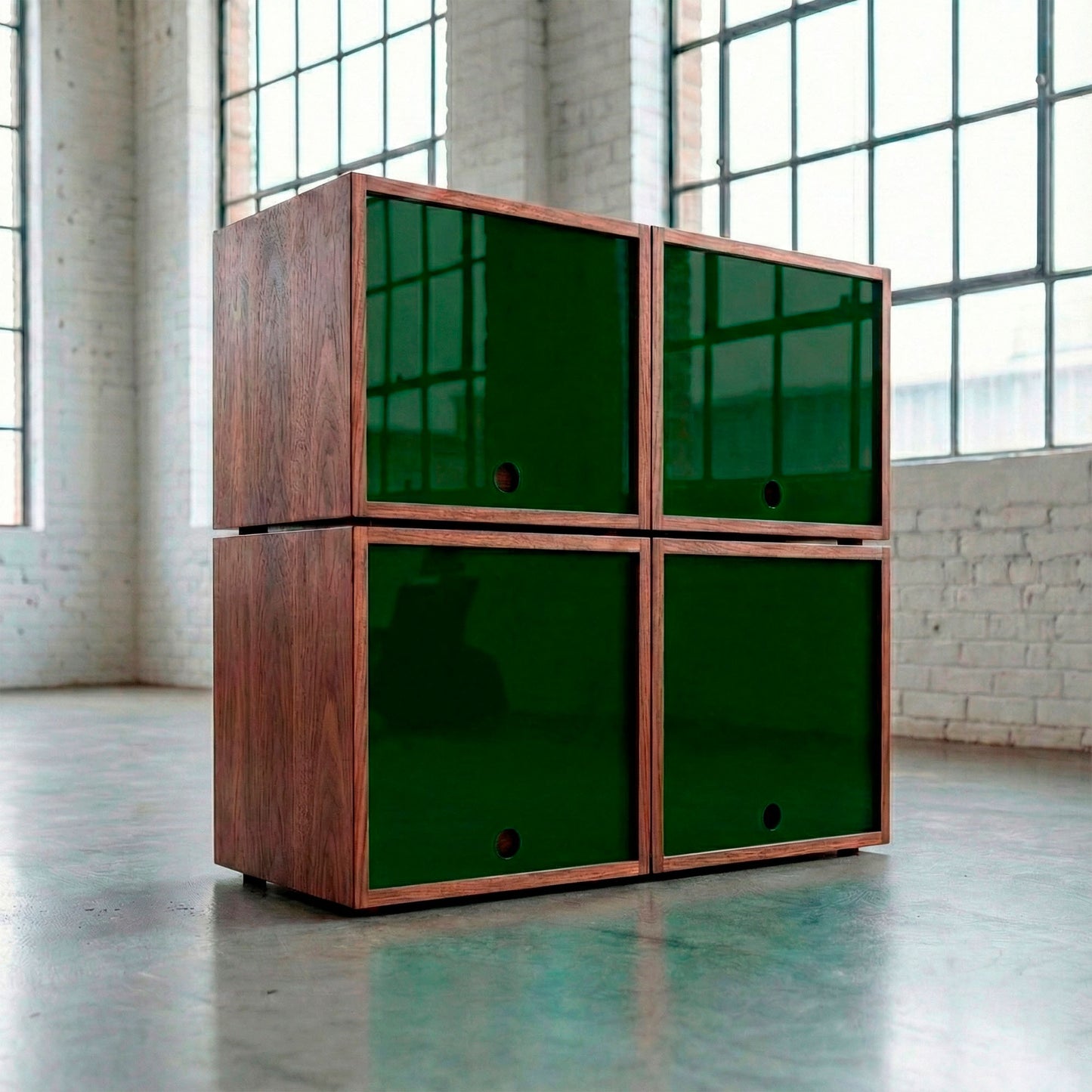 Vinyl Modular x4 - Sistema Modular de Almacenamiento para Vinilos (200+ LPs)