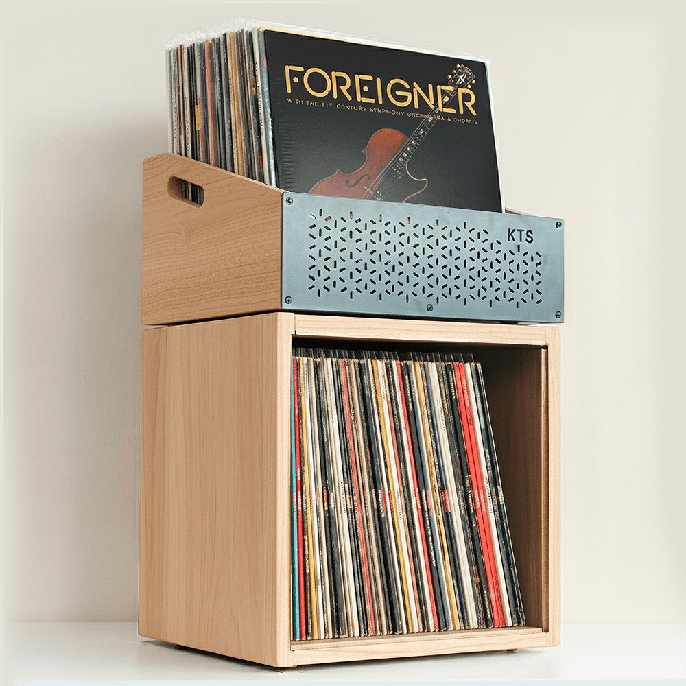 Modular Foreigner – Sistema de almacenamiento para vinilos (120+ LPs)