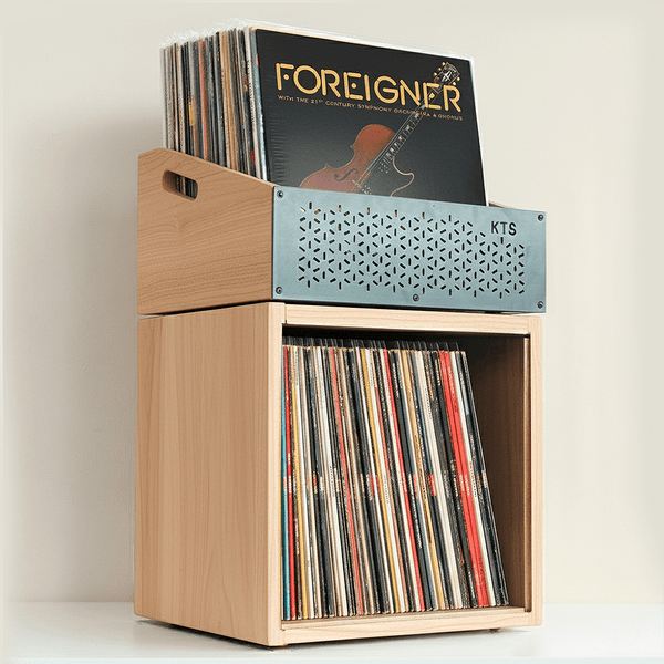Modular Foreigner – Sistema de almacenamiento para vinilos (120+ LPs)