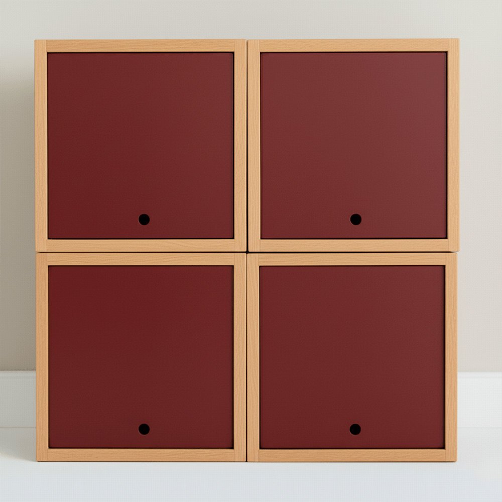 Vinyl Modular x4 - Sistema Modular de Almacenamiento para Vinilos (200+ LPs)