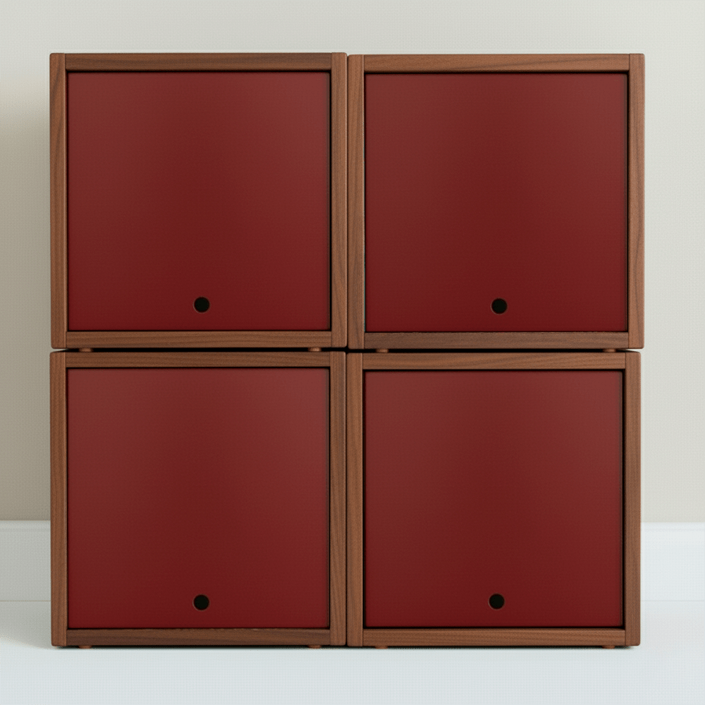 Vinyl Modular x4 - Sistema Modular de Almacenamiento para Vinilos (200+ LPs)